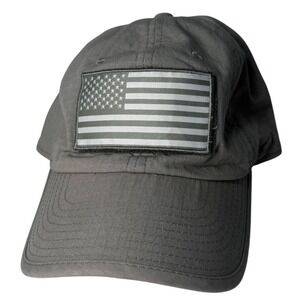 Nike Heritage86 Dri-FIT Grey American Flag Patch Adjustable Hat Cap Patriotic